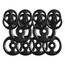 Ver imagem 2 de Kit 60 Kg de Anilhas Ferro + 02 Barras de 40cm + Barra W + Barra 120m