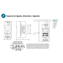 Ver imagem 6 de Temporizador Timer Digital Fixação Trilho Din 220v Exatron
