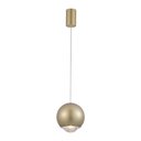 Ver imagem 4 de Lustre Pendente Nordecor Muna 2701 Dourado Fosco Led Bivolt Dourado Fosco 2701