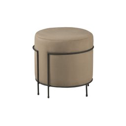 Puff Redondo Conforatavel Pés Mestalon de Luxo - 1
