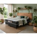 Ver imagem 1 de Cama Box Queen Castor Black e White Air Double Face D33 158x198x54 + Box Castor