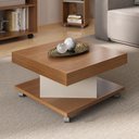 Ver imagem 1 de Mesa de Centro Saara Cinamomo/off White - Pnr Móveis