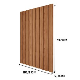 Painel Ripado 80,3cm X 117cm X 2,7cm Espresso Móveis - 2