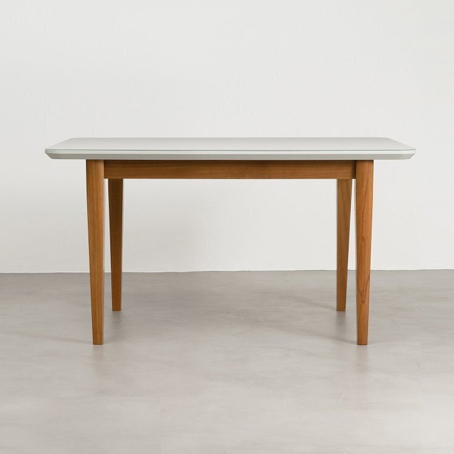 Conjunto Sala de Jantar 1 Mesa Tangará 130cm 4 Cadeiras Estofadas Miriti Cabecasa Madeiramadeira - 10