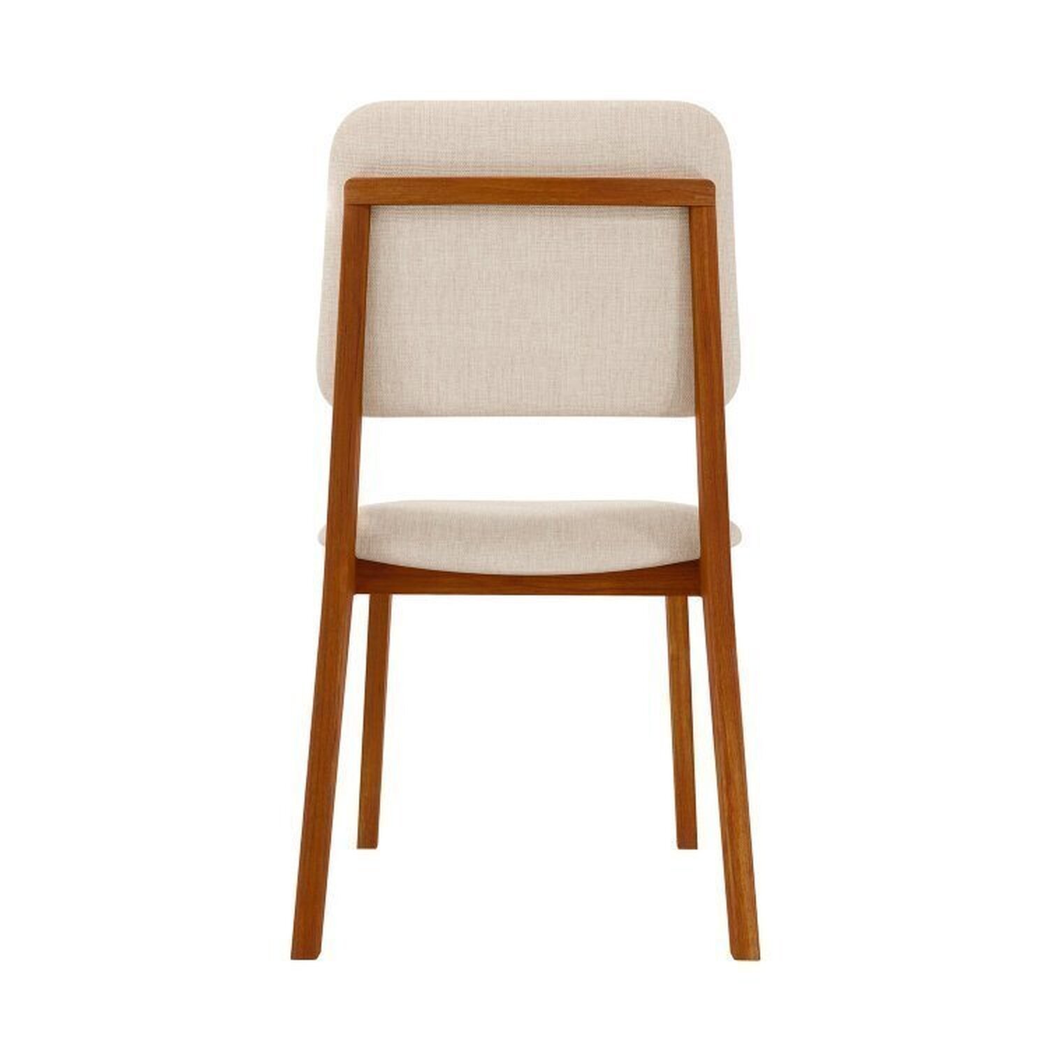 Conjunto Sala de Jantar 1 Mesa Tangará 130cm 4 Cadeiras Estofadas Miriti Cabecasa Madeiramadeira - 12