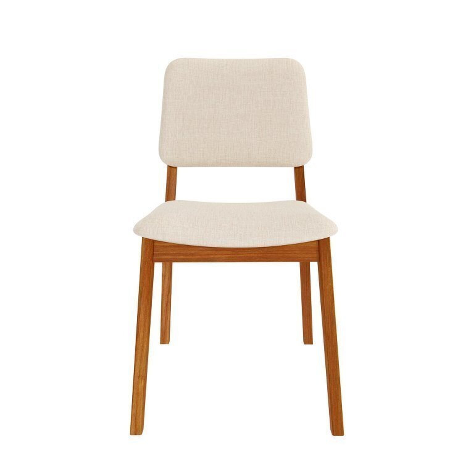 Conjunto Sala de Jantar 1 Mesa Tangará 130cm 4 Cadeiras Estofadas Miriti Cabecasa Madeiramadeira - 11