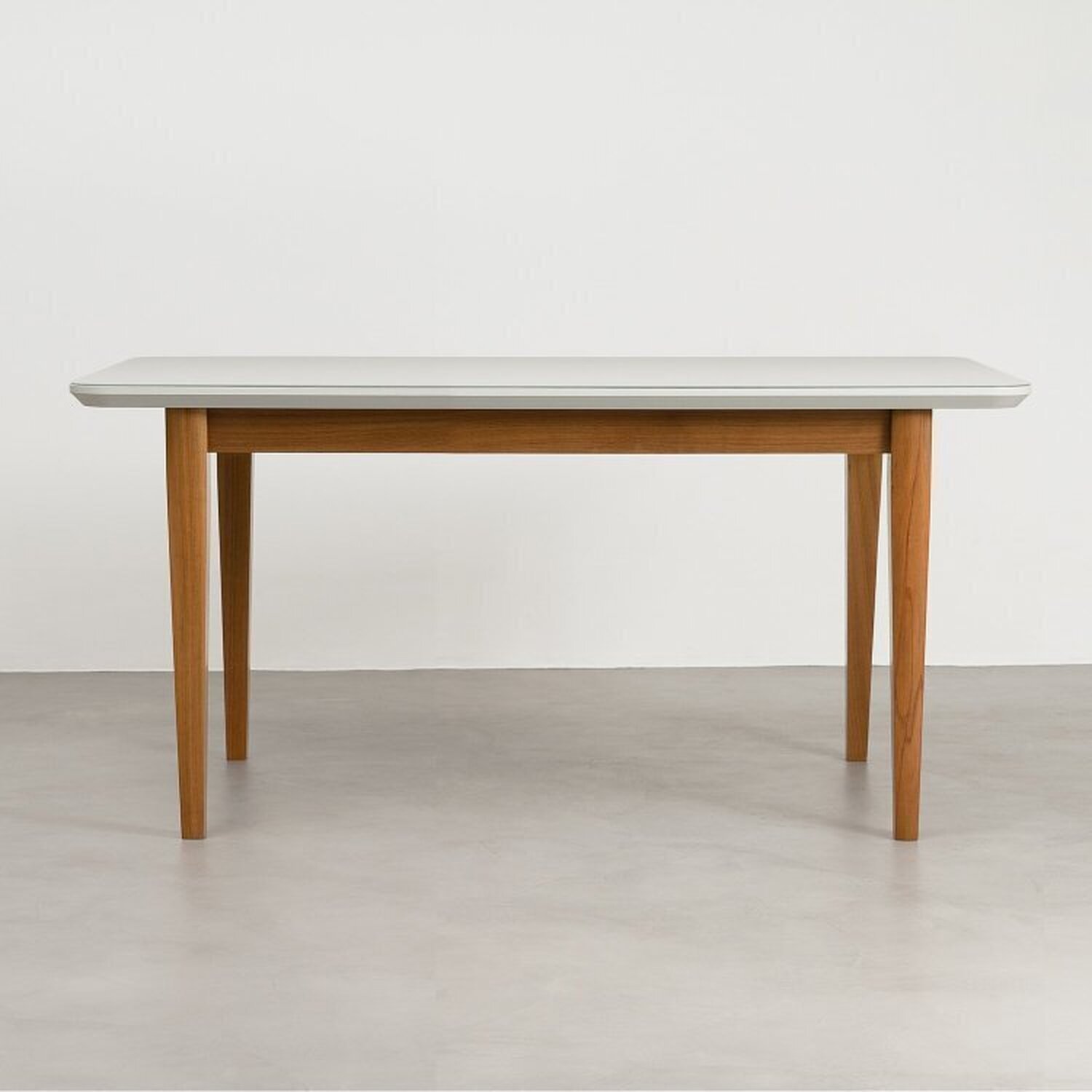 Conjunto Sala de Jantar 1 Mesa Tangará 160cm 6 Cadeiras Estofadas Miriti Cabecasa Madeiramadeira - 10