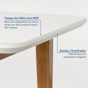 Ver imagem 6 de Armário Aéreo Fit 120cm 3 Portas Yescasa Marrom/Oliva