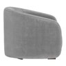 Poltrona Decorativa Julia Suede Cinza - Lm Decor - 3