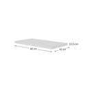 Ver imagem 3 de Prateleira Fit 100% MDF 60 cm com Suporte Yescasa Branco