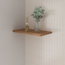 Ver imagem 1 de Prateleira de Mdf Fit 60 Cm com Suporte Marrom Larnaca
