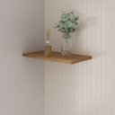 Ver imagem 1 de Prateleira Fit 100% MDF 60 cm com Suporte Yescasa Marrom