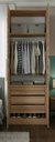 Ver imagem 2 de Guarda-roupa Modular 2p com 3 Gav 1010 Castanho