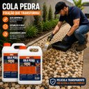 Ver imagem 7 de Kit 2 Cola Pedra Veda Forte Incolor 5 Litros para Jardim e Calçamento