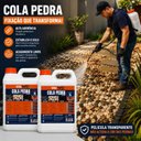 Ver imagem 5 de Kit 2 Cola Pedra Veda Forte Incolor 5 Litros para Jardim e Calçamento