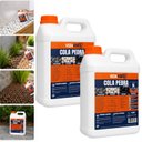 Ver imagem 2 de Kit 2 Cola Pedra Veda Forte Incolor 5 Litros para Jardim e Calçamento