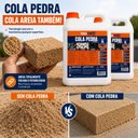 Ver mais imagens de Kit 2 Cola Pedra Veda Forte Incolor 5 Litros para Jardim e Calçamento