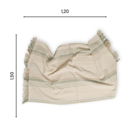 Manta Decorativa Versátil 100% Algodão 1,20 X 1,50 São João - 3