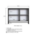 Ver imagem 7 de Armário Espelheira para Banheiro com 1 Porta 1 Toalheiro e Nichos