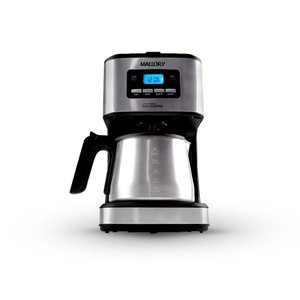 Cafeteira Elétrica Mallory 1,5 Litros Easy Coffee Preto e Inox - 127v
