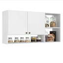Ver imagem 2 de Armário Aéreo para Cozinha 2 Portas 120cm Magnólia Yescasa Branco
