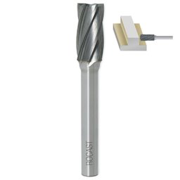 Lima Rotativa Alumínio Cilíndrica Corte Frontal -med.6mm- Md - 1