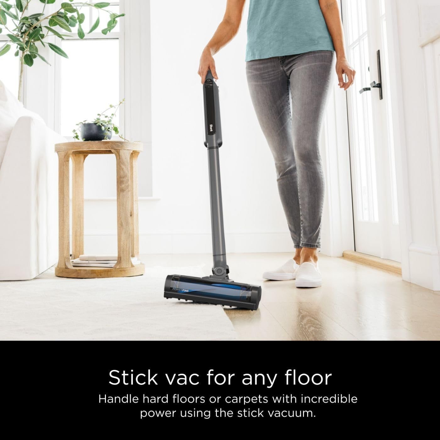 Shark Aspirador Wandvac Pet sem Fio com Powerfins Cinza Ws642 120w - 3