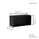 Ver imagem 2 de Nicho de Parede 300x600mm Preto