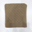 Ver imagem 1 de Peseira Decorativa Tricot Bellagio 80 X 260 - Decortrico Amendoa