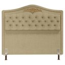Ver imagem 3 de Cabeceira Cama Box Casal Queen 160cm com Tachas Imperial J02 Linho Areia - Mpozenato