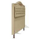 Ver imagem 6 de Cabeceira Cama Box Casal Queen 160cm com Tachas Imperial J02 Linho Areia - Mpozenato