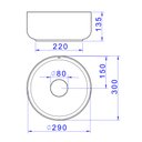 Ver imagem 5 de Cuba de Apoio Deca Slim 30x30 L.12030.85 Redonda Soft Antracite