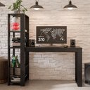 Ver imagem 1 de Escrivaninha Home Office 4 Prateleiras Paris Rofemar Móveis