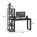 Ver imagem 4 de Escrivaninha Home Office 4 Prateleiras Paris Rofemar Móveis