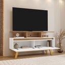Ver imagem 3 de Rack Rubi 1.2 Cinamomo com Branco - Bechara