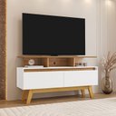 Ver imagem 2 de Rack Rubi 1.2 Cinamomo com Branco - Bechara