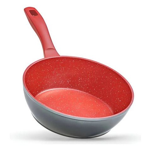 Polishop Frigideira Day By Day Vermelha 24cm Vermelho