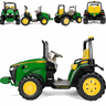 Trator Eletrico Menino Menina Peg Perego Deere Dual Force 12v 2 Lugares - 3