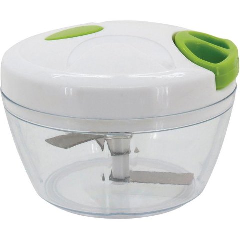 Speed Mini Processador Alimento 10x13x13cm 400ml Polipropileno Verde Manual