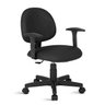 Cadeira para Escritório Home Office Executiva Ergonômica Giratória Braço Regulável Preta - 1