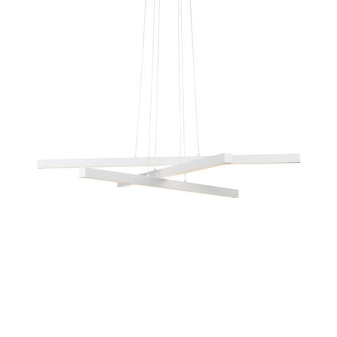 Lustre Pendente Newline Fit LED 711 Bivolt Branco