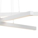 Ver imagem 3 de Lustre Pendente Newline Fit LED 711 Bivolt Branco