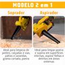 Aspirador e Soprador Portátil de Folhas Bt-dz19 48v 2200w para Jardim e Quintal com Maleta - 4