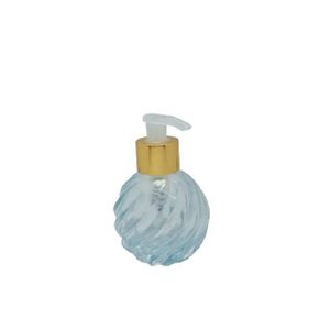 Vidro Espiral 110 Ml Com Válvula Pump Ouro - 04 Unidades