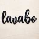 Ver imagem 2 de Lavabo - Adorno De Porta E Parede - Decoração, indicação - Toque 3D:Preto
