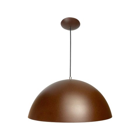 Pendente Alutron 16" - Marrom - 110v/220v (bivolt)