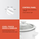 Ver imagem 3 de Elite Gourmet Mst-250xw Panela Elétrica Lenta 1,5 Quartos Branco