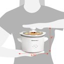 Ver imagem 7 de Elite Gourmet Mst-250xw Panela Elétrica Lenta 1,5 Quartos Branco