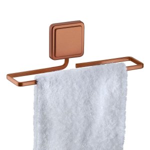 Toalheiro de Parede 25cm Porta Toalha em Aço Fixação por Adesivo - Wp Connect Toalheiro de Banheiro 
