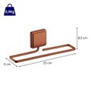 Ver imagem 6 de Toalheiro de Parede 25cm Porta Toalha em Aço Fixação por Adesivo - Wp Connect Toalheiro de Banheiro 